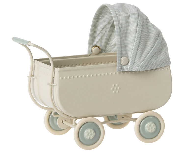 Maileg Maileg Pram micro blue