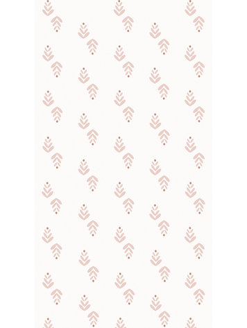 Bibelotte Bibelotte | Behang cappuccino roze