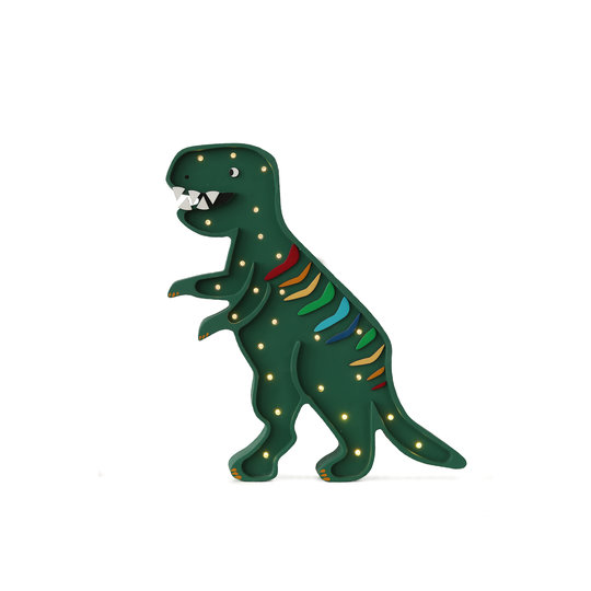 Little Lights Little Lights Lamp T.Rex groen