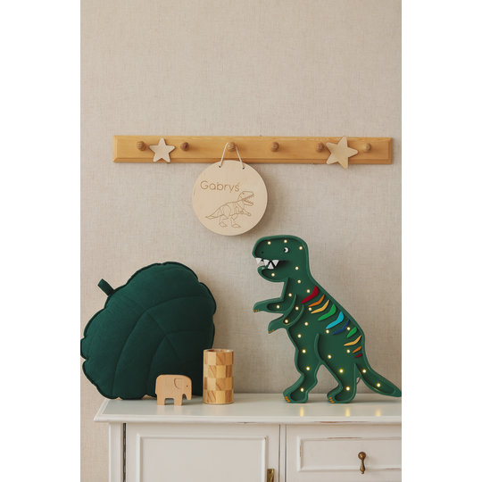 Little Lights Little Lights Lamp T.Rex groen