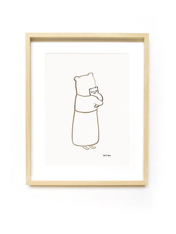 Ted&Tone Ted&Tone | Poster mamabear A3