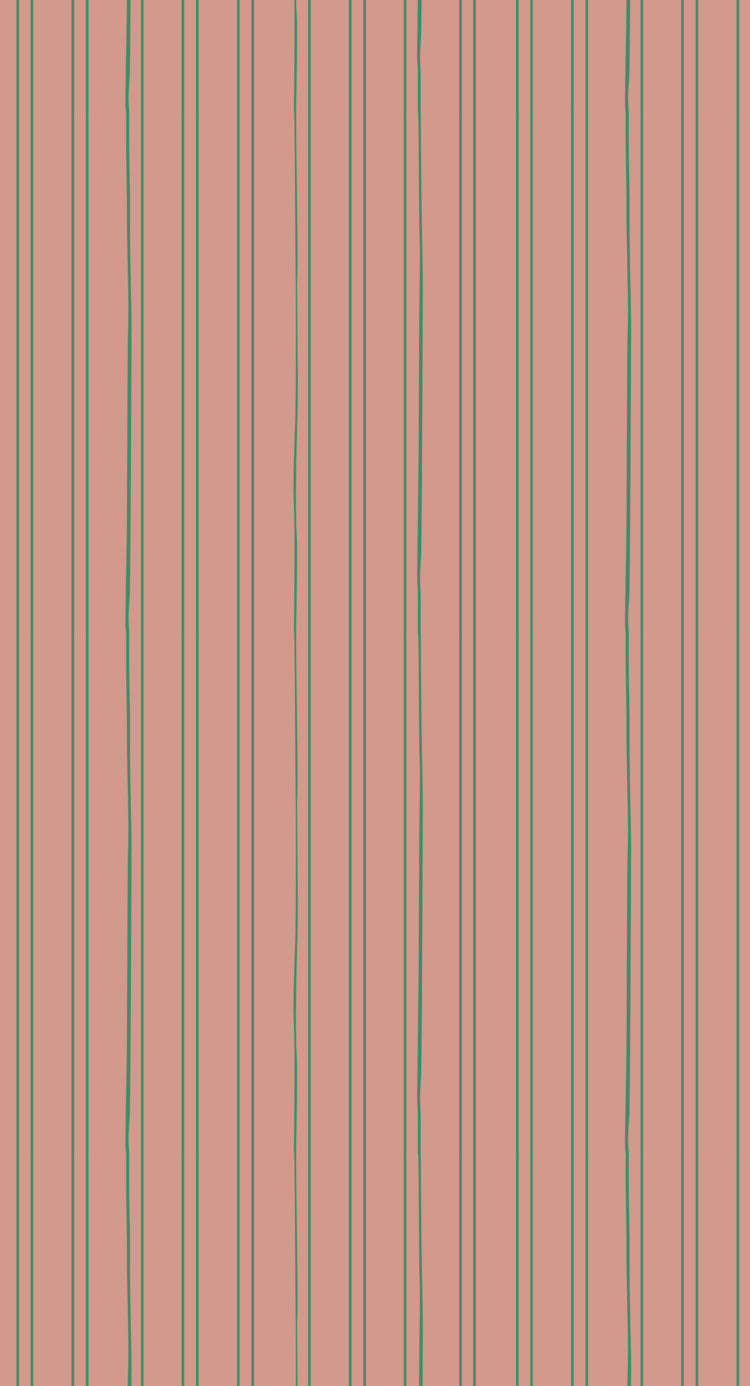 Bibelotte Bibelotte Behang gestreept framboos