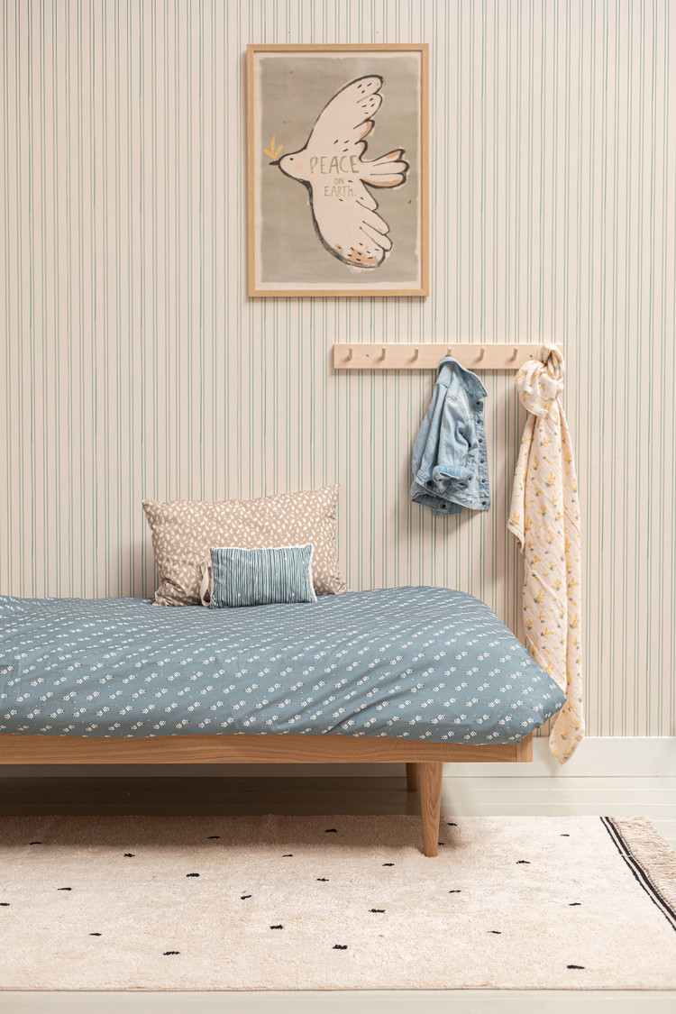 Bibelotte Bibelotte Wallpaper striped biscuit