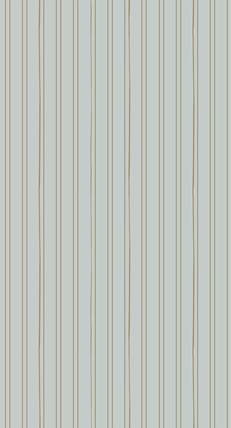 Bibelotte Bibelotte | Behang gestreept zee