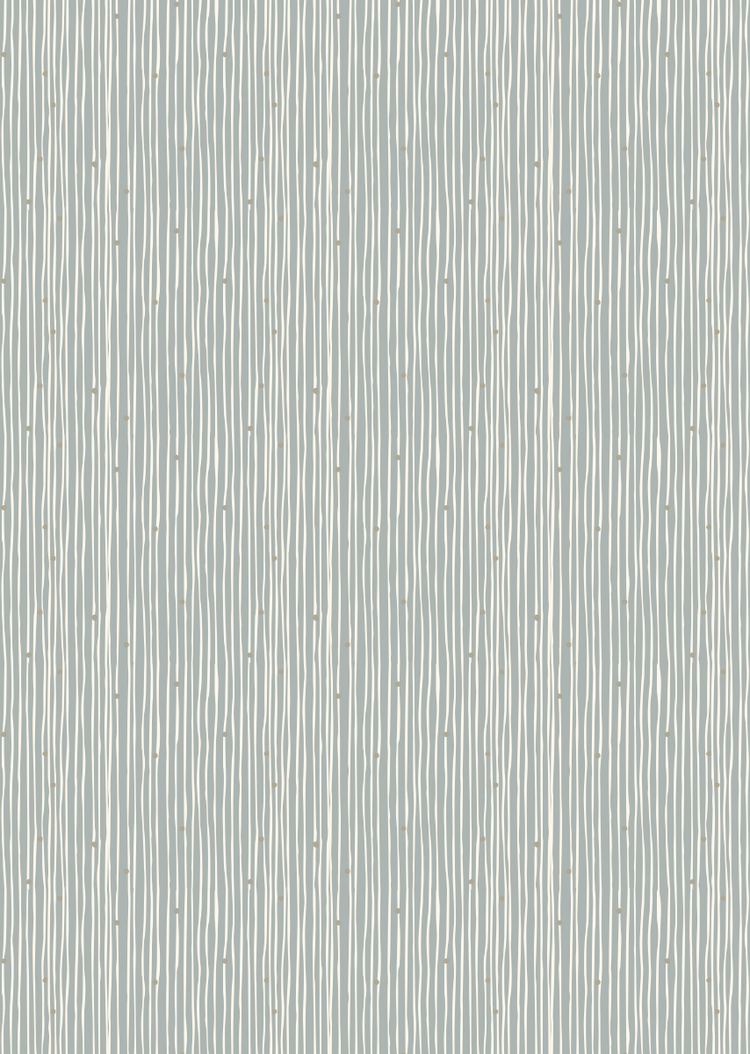 Bibelotte Bibelotte | Behang lijnenspel blauw