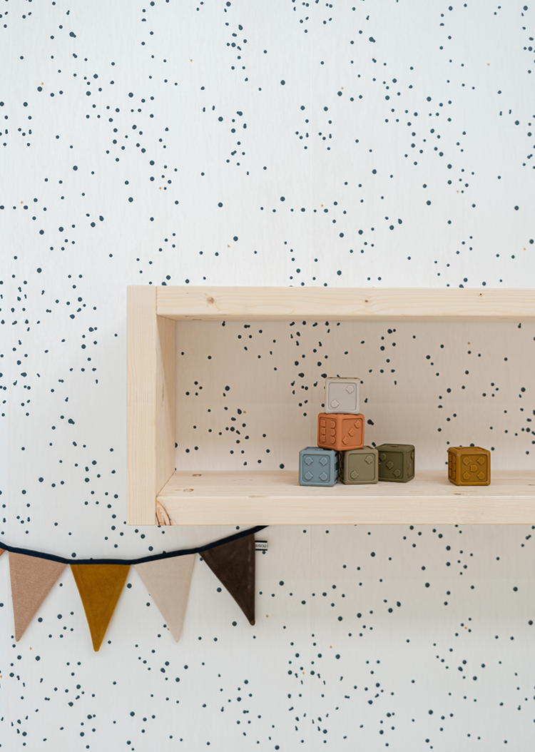 Bibelotte Bibelotte Wallpaper flowersea big blue - Copy - Copy - Copy - Copy