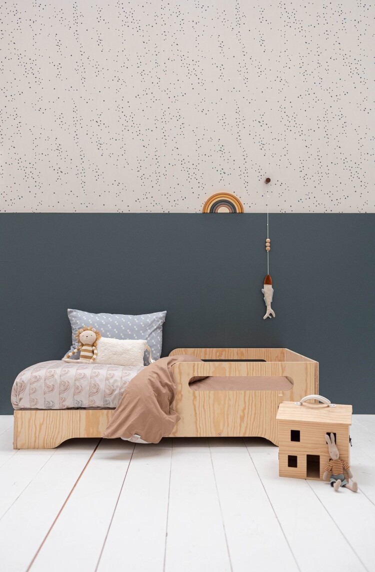 Bibelotte Bibelotte Wallpaper flowersea big blue - Copy - Copy - Copy - Copy