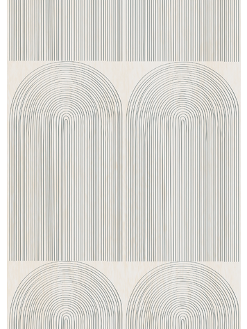 Bibelotte Bibelotte | Behang regenbogen denimblauw