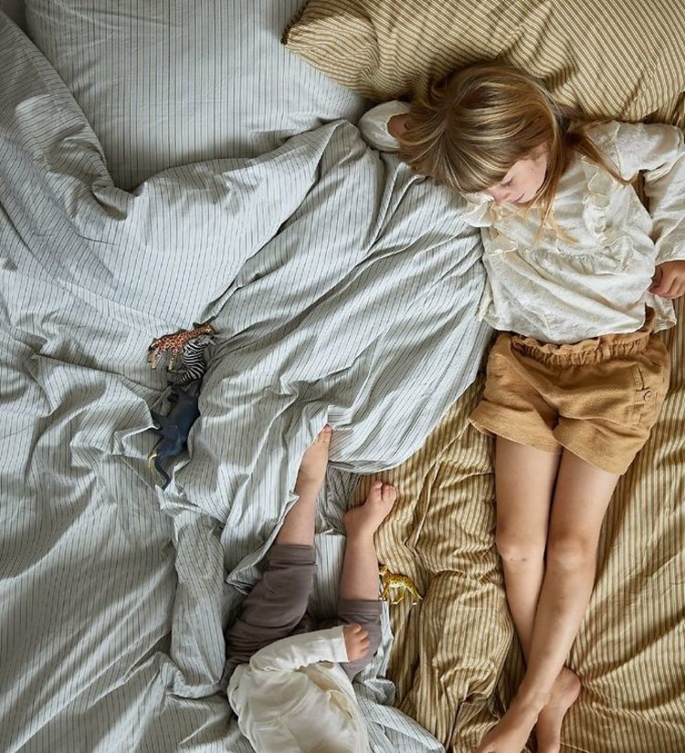 By KlipKlap By KlipKlap Dekbedovertrekset alfred stripe junior 100x140