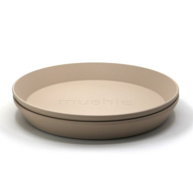 Mushie Mushie | Bordjes vanilla 2st.