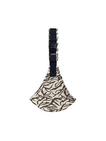 Wildride Wildride | Kinder draagzak zebraprint