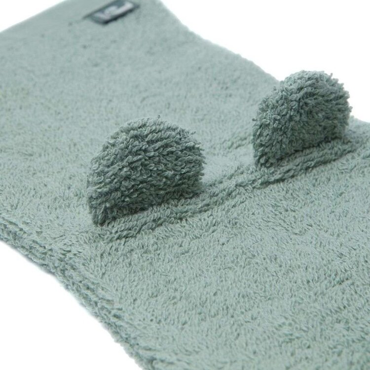 Jollein Jollein | Washandje badstof ash green