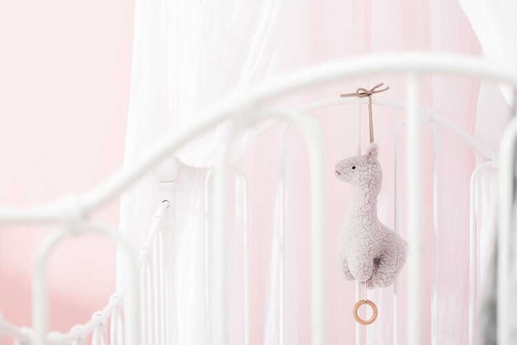 Jollein Jollein Muziekhanger Lama Grey