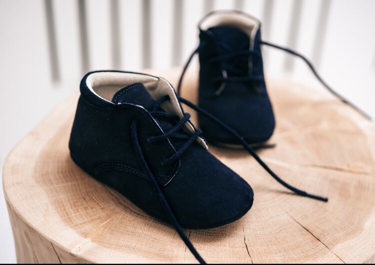 Mavies Mavies | Schoentjes navy blauw