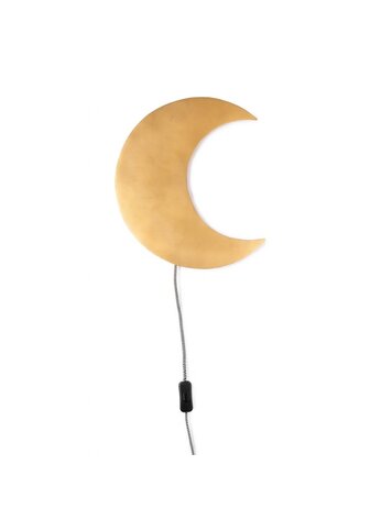 KidsDepot KidsDepot | Barbo wandlamp maan goud
