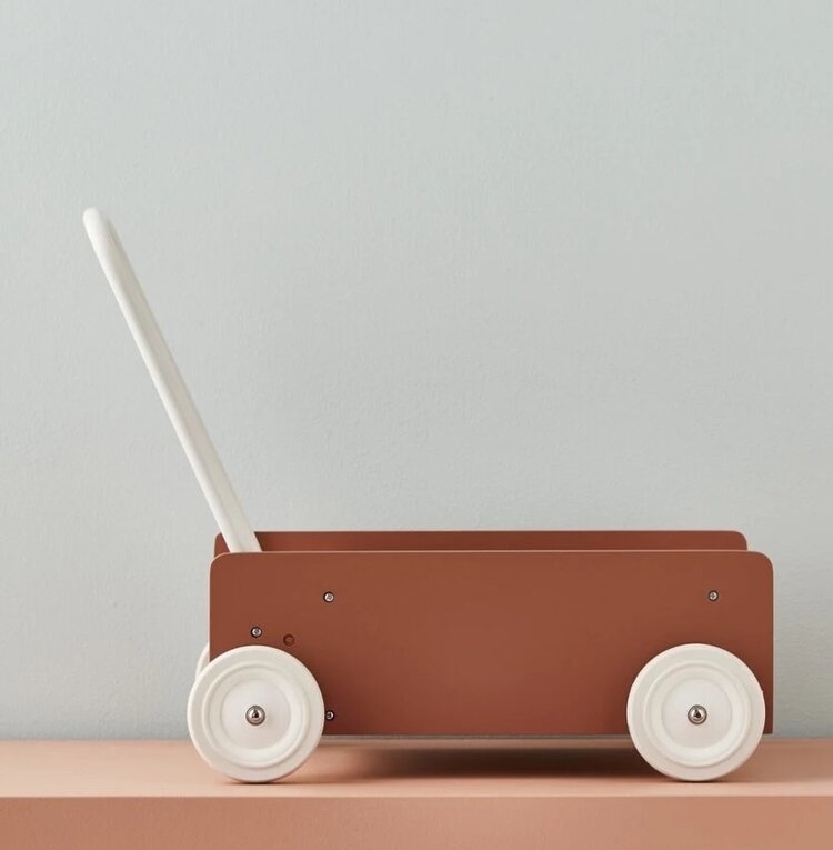 KidsConcept KidsConcept | Wandelwagentje donker abrikoos