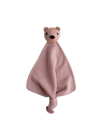 Hvid Hvid | Knuffeldoek Teddy Tokki Blush