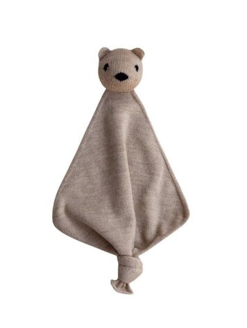 Hvid Hvid | Knuffeldoek Teddy Tokki Sand