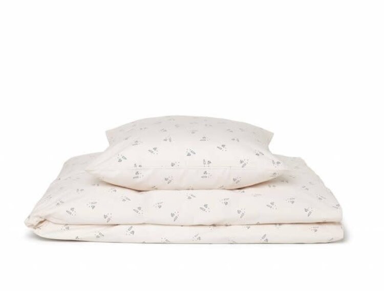 Liewood duvet cover rabbit sweet pink - junior