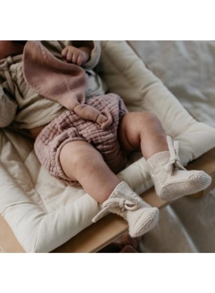 Hvid Hvid | Slofjes 9-15 maanden Off white