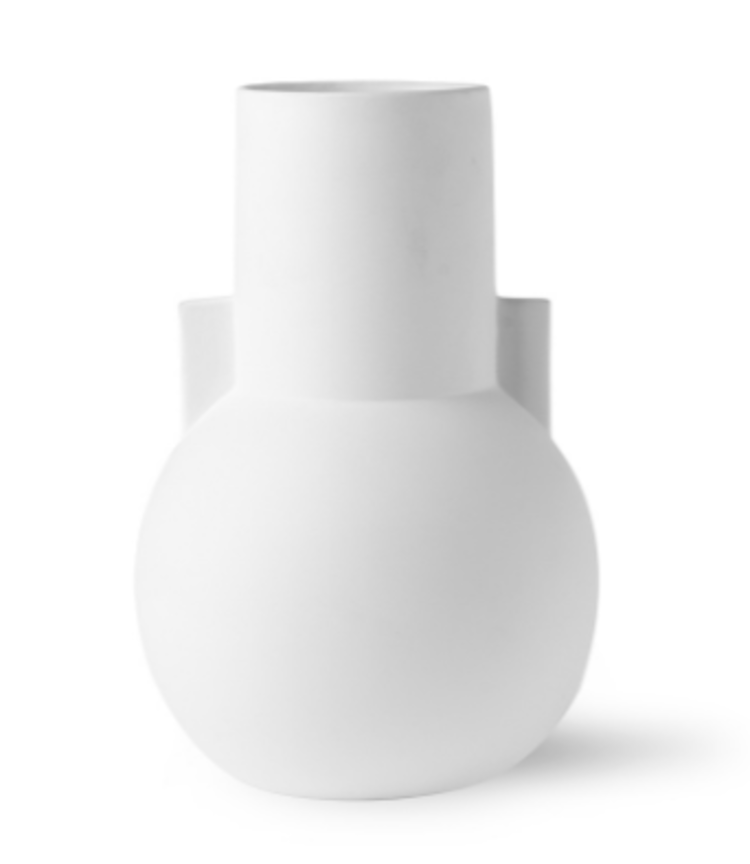 HK Living HK Living Matt White Vase S