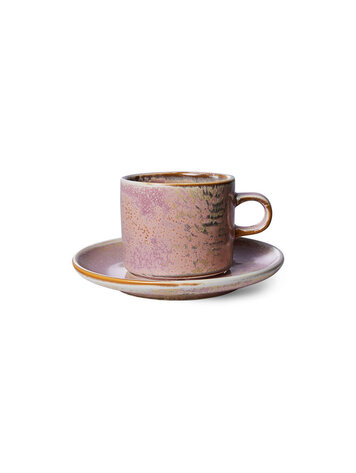 HK Living HK Living | Chef ceramics kop en schotel pink