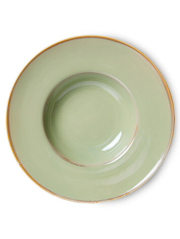 HK Living HK Living | Chef ceramics pasta bord moss/green