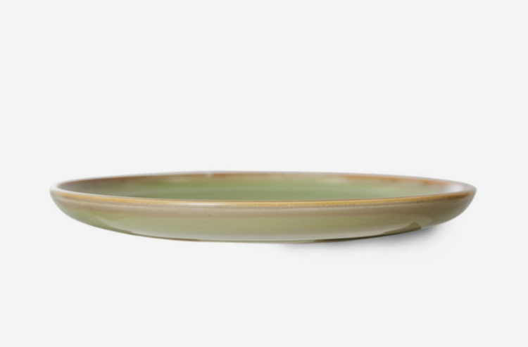 HK Living HK Living | Chef ceramics side plate moss/green