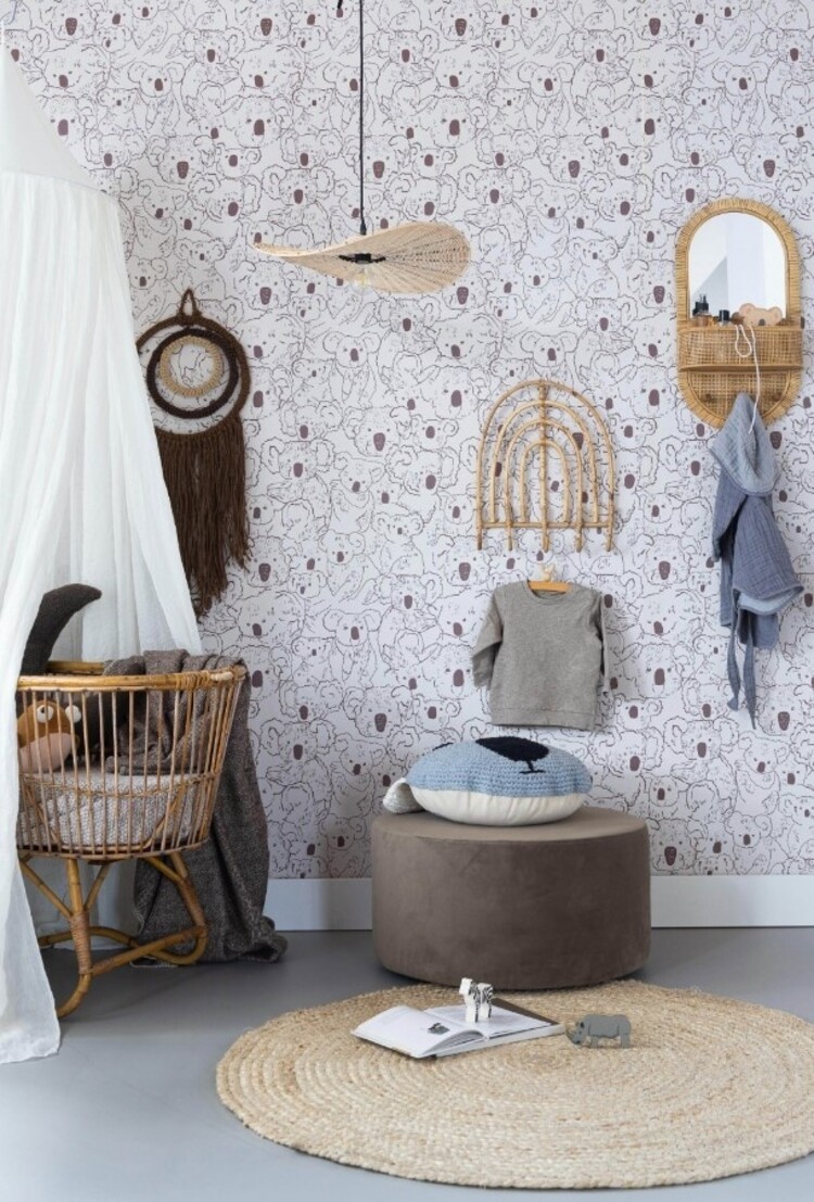 KidsDepot Kids depot | Vayen hanglamp naturel rotan