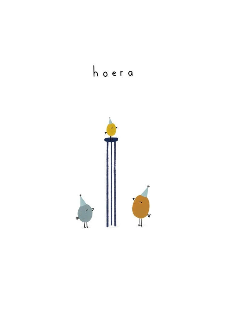 Klein Liefs Klein Liefs | Wenskaart Hoera