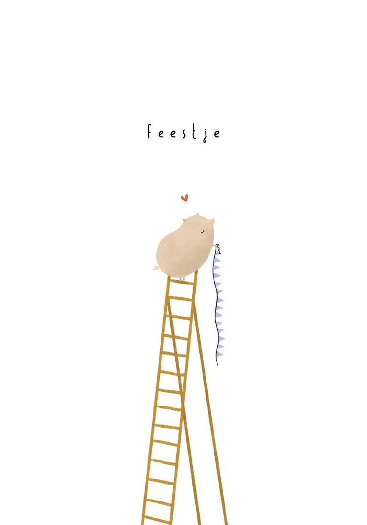 Klein Liefs Klein Liefs | Wenskaart Feestje