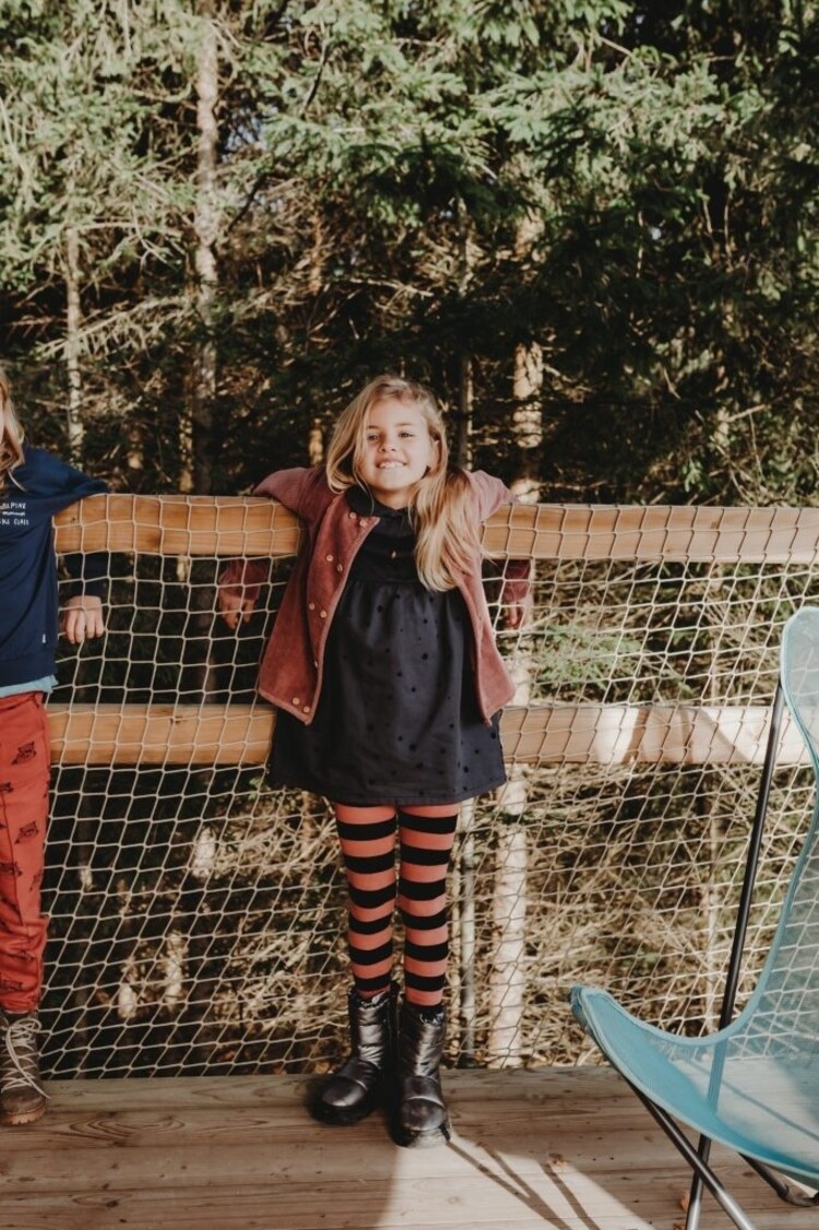 Sproet&Sprout Sproet&Sprout | Maillot block stripe misty rose