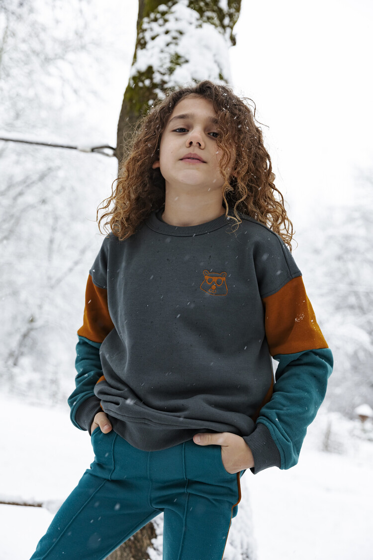 Ammehoela Ammehoela | Sweater rocky volcanic ash