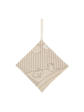 Zusss Zusss | Speendoekje met stiksels zand