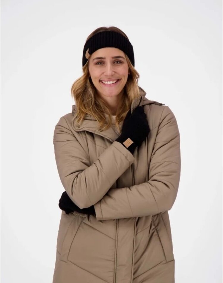 Zusss Zusss | Gebreide haarband zwart