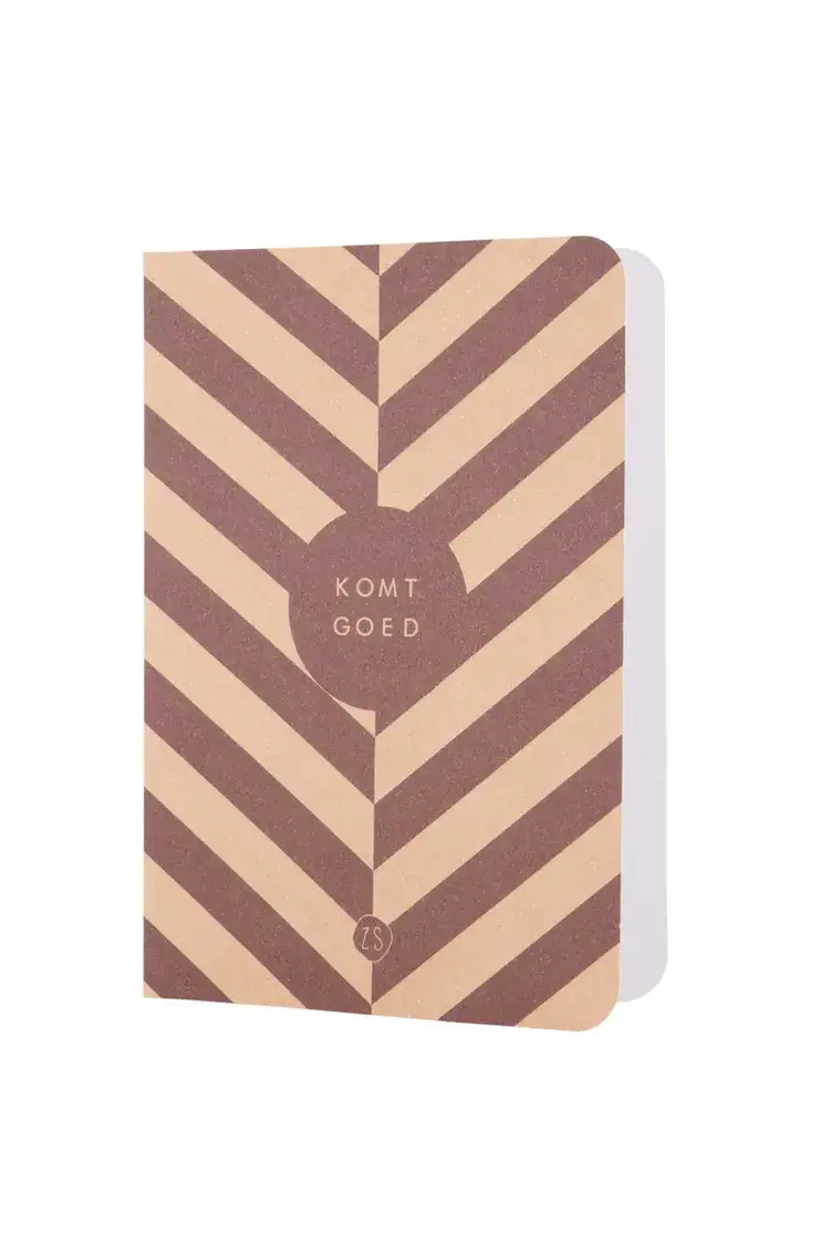 Zusss Zusss | Kaart komt goed roestbruin/roze