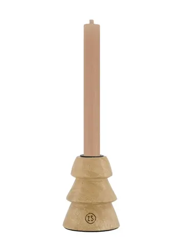 Zusss Zusss | Kandelaar hout kerstboom S naturel