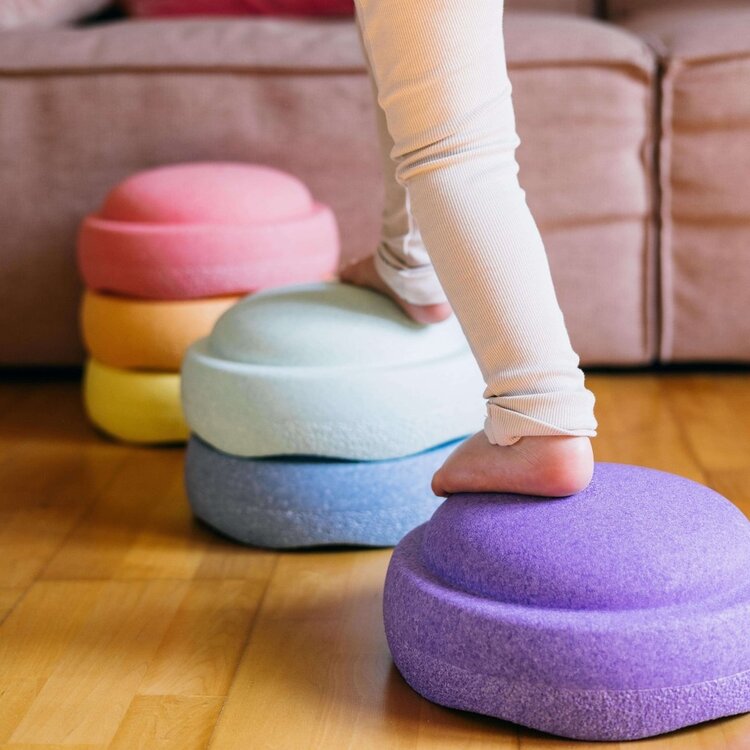 Stapelstein Stapelstein | Rainbow set Pastel 6+1