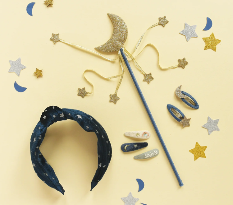 Rockahula Rockahula | Toverstaf moon & stars glitter