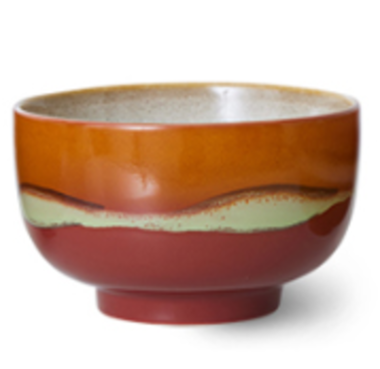 HK Living HK Living | 70's servies noodle bowl clay