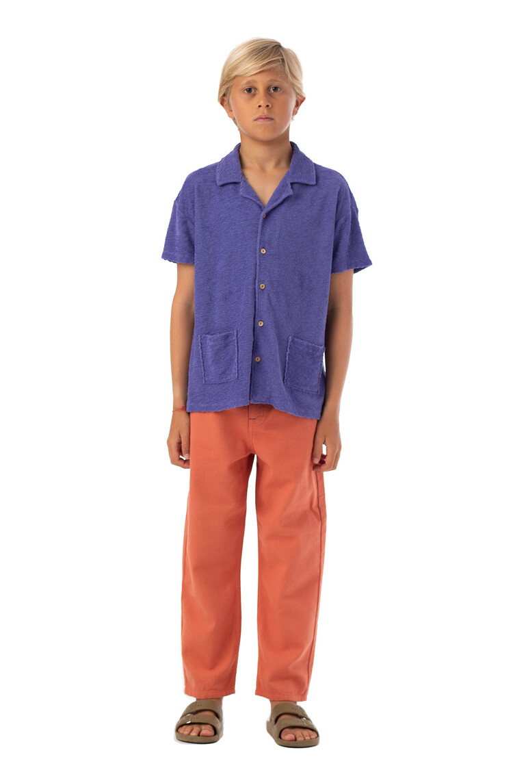 Piupiuchick Piupiuchick | Shirt hawaiian purple