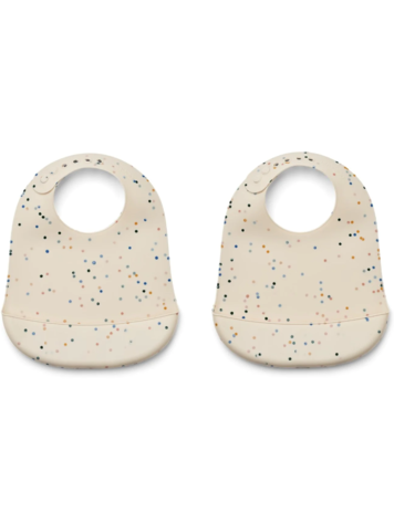 Liewood Liewood | Slabber tilda dots sea shell -2st