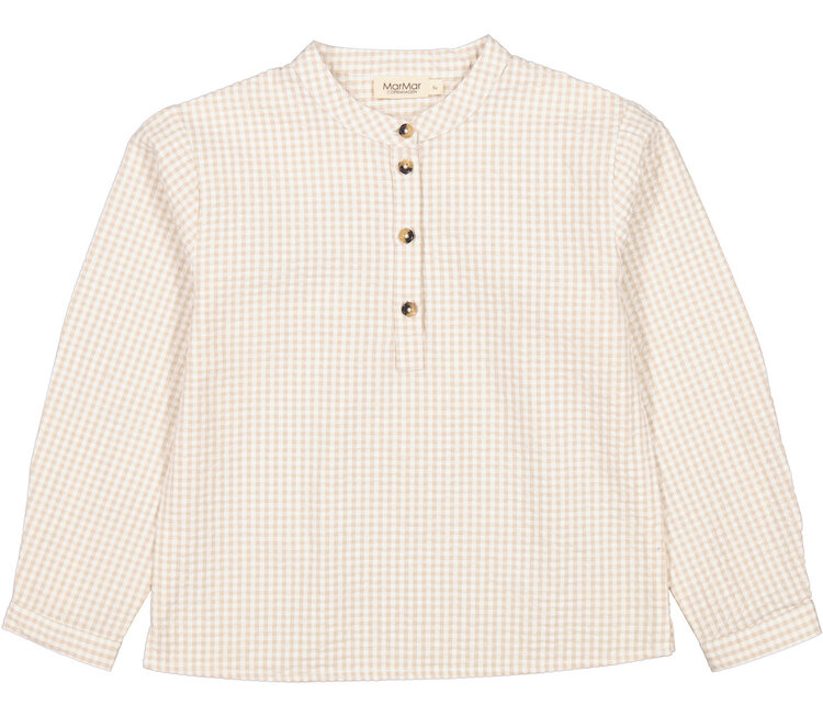 MarMar MarMar | Longsleeve tokyo Grey Sand Gingham