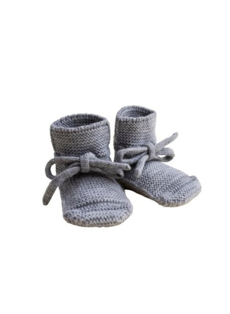 Hvid Hvid | Slofjes Grey melange