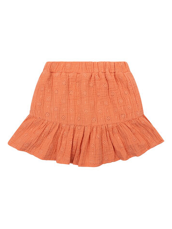 Daily7 Daily7 | Rokje Muslin Broderie Peach