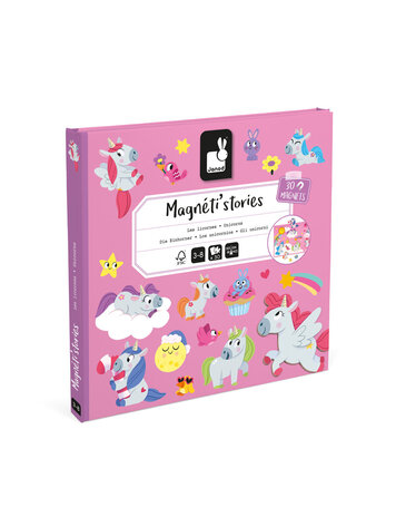 Janod Janod | Magneetboekje eenhoorns