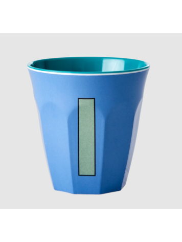 Rice Rice | Mok melamine stoffig blauw I