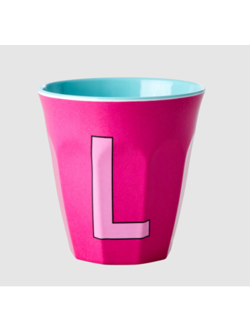 Rice Rice | Mok melamine donker roze L