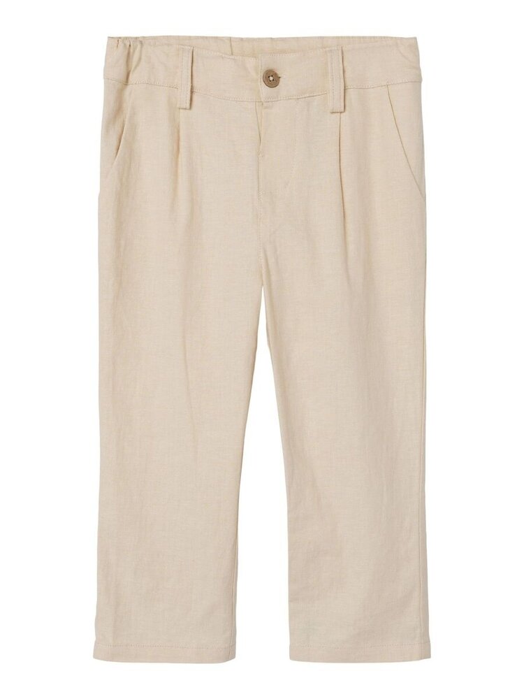 Lil Atelier Lil Atelier | Broek felix linnen sand