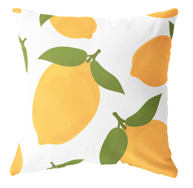 Label-R | Buitenkussen citroen 40x40